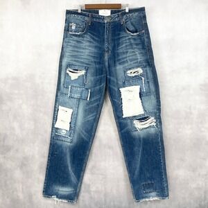 Willis And Walker Men Jeans 40 Temptation Distressed Grunge Y2K Street Skater